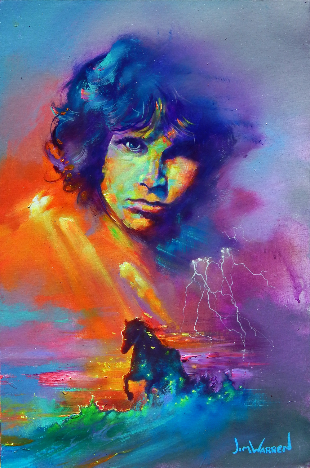 Jim Warren Wild Spirit of Jim Morrison